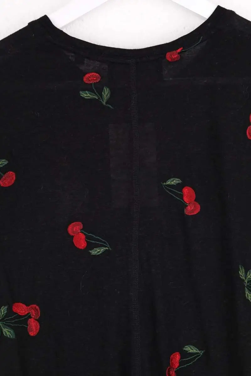 T-shirt The Kooples Noir en Viscose