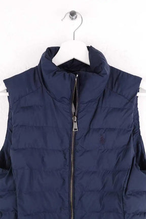 Doudoune sans manches Ralph Lauren Marine en Synthétique