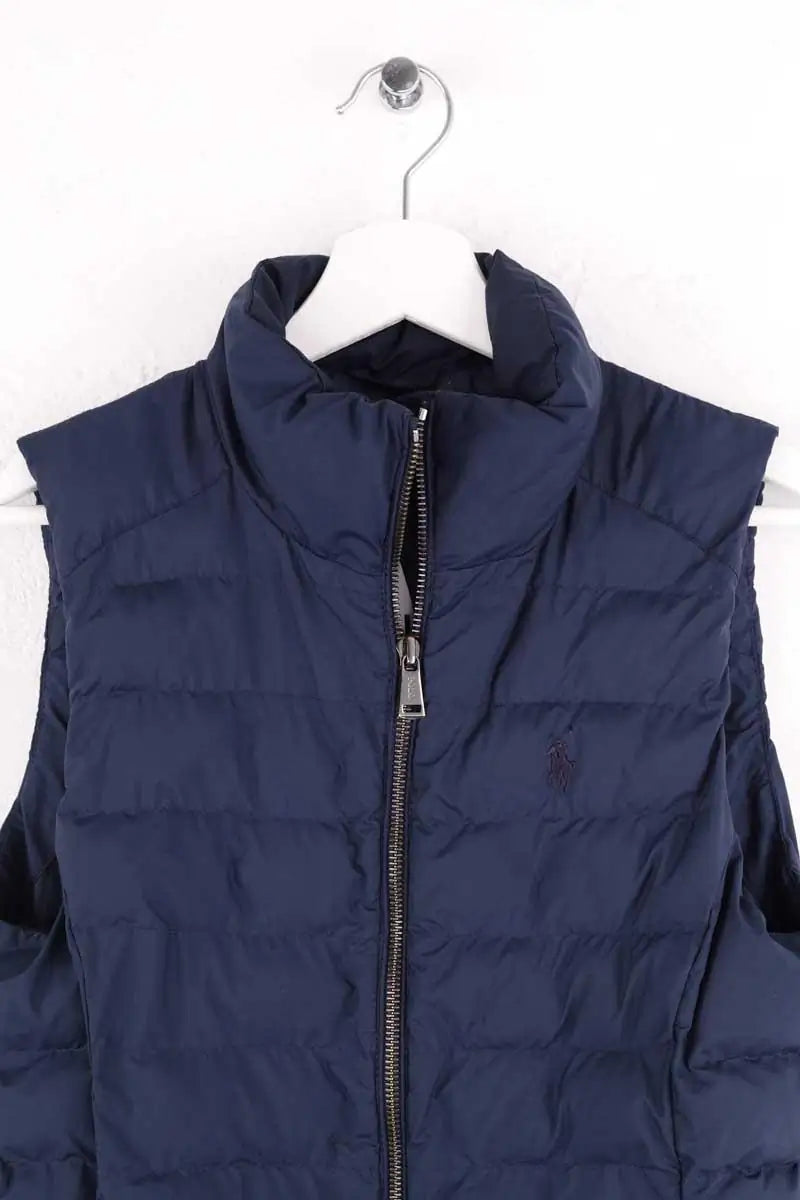 Doudoune sans manches Ralph Lauren Marine en Synthétique