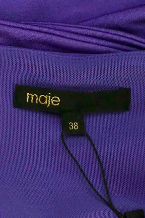 Robe Maje Violet en Synthétique