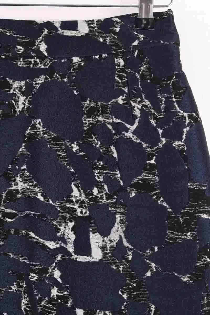 Jupe Balenciaga Marine en Coton