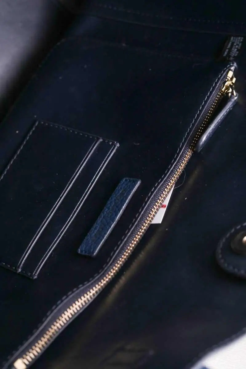Cabas Michael Kors Bleu en Cuir