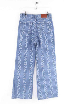 Jean large Balzac Bleu en Coton