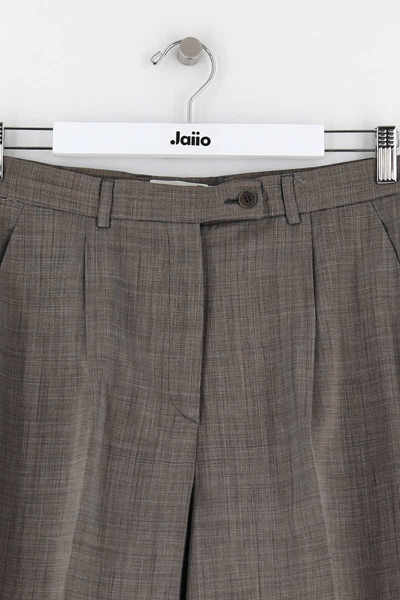 Pantalon large Calvin Klein  Gris