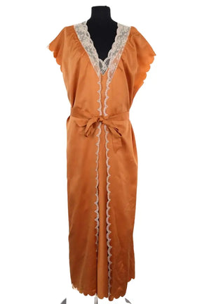 Ensemble de lingerie Dior Orange en Synthétique, taille L - Seconde Main