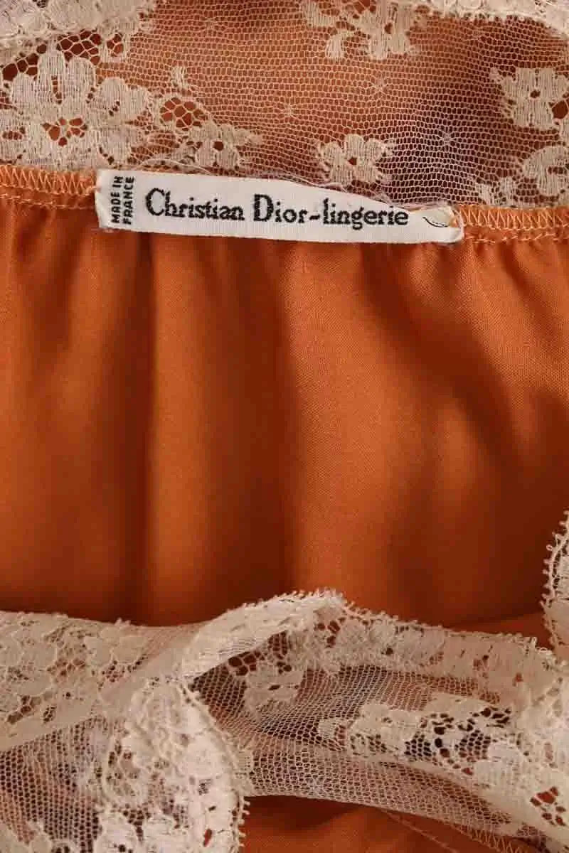 Ensemble de lingerie Dior Orange en Synthétique