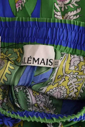 Ensemble deux pièces Alemais Vert en Soie
