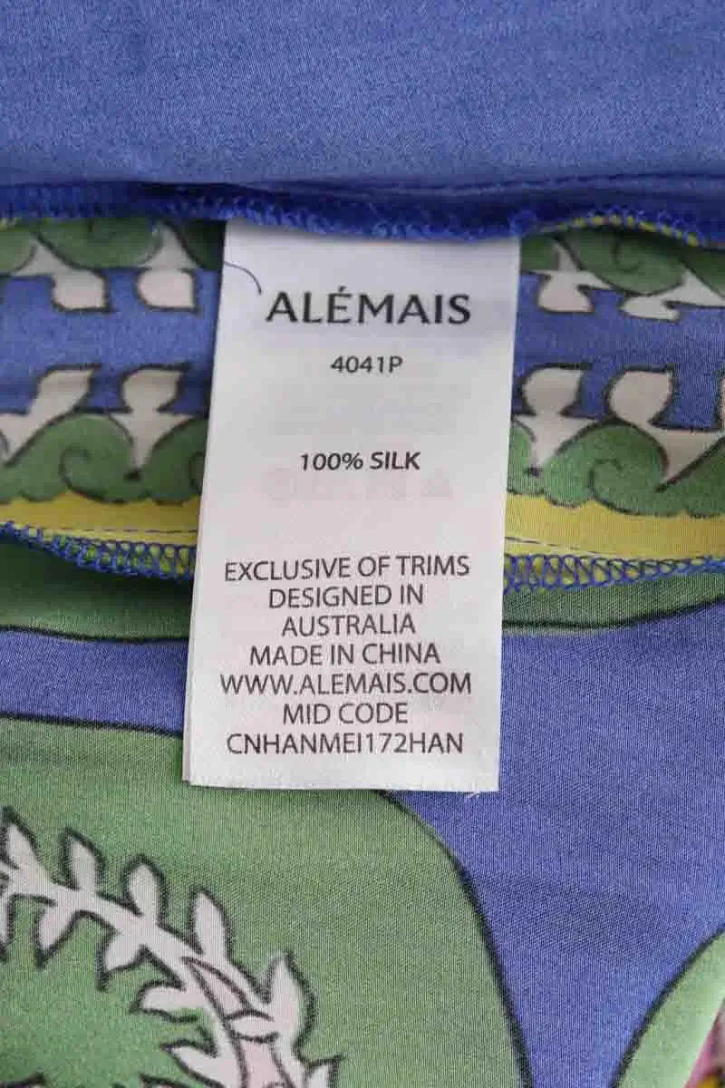 Ensemble deux pièces Alemais Vert en Soie