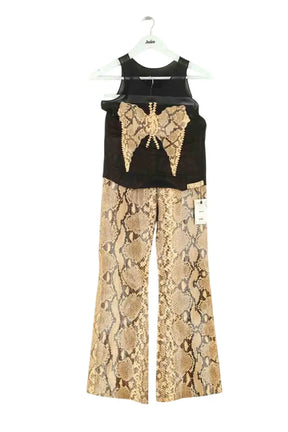 Ensemble python Jitrois Camel en Cuir, taille M - Seconde Main