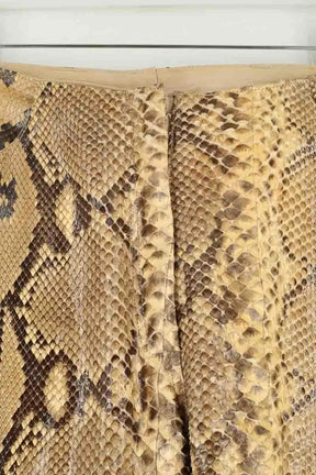 Ensemble python Jitrois Camel en Cuir