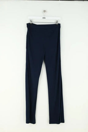 Ensemble top et pantalon Hermès Bleu en Viscose