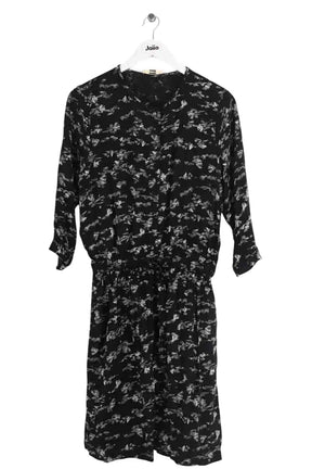 Robe Sessun Lea Noir en Viscose, taille M - Seconde Main