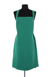 Robe Agnès B. Vert en Synthétique, taille L - Seconde Main