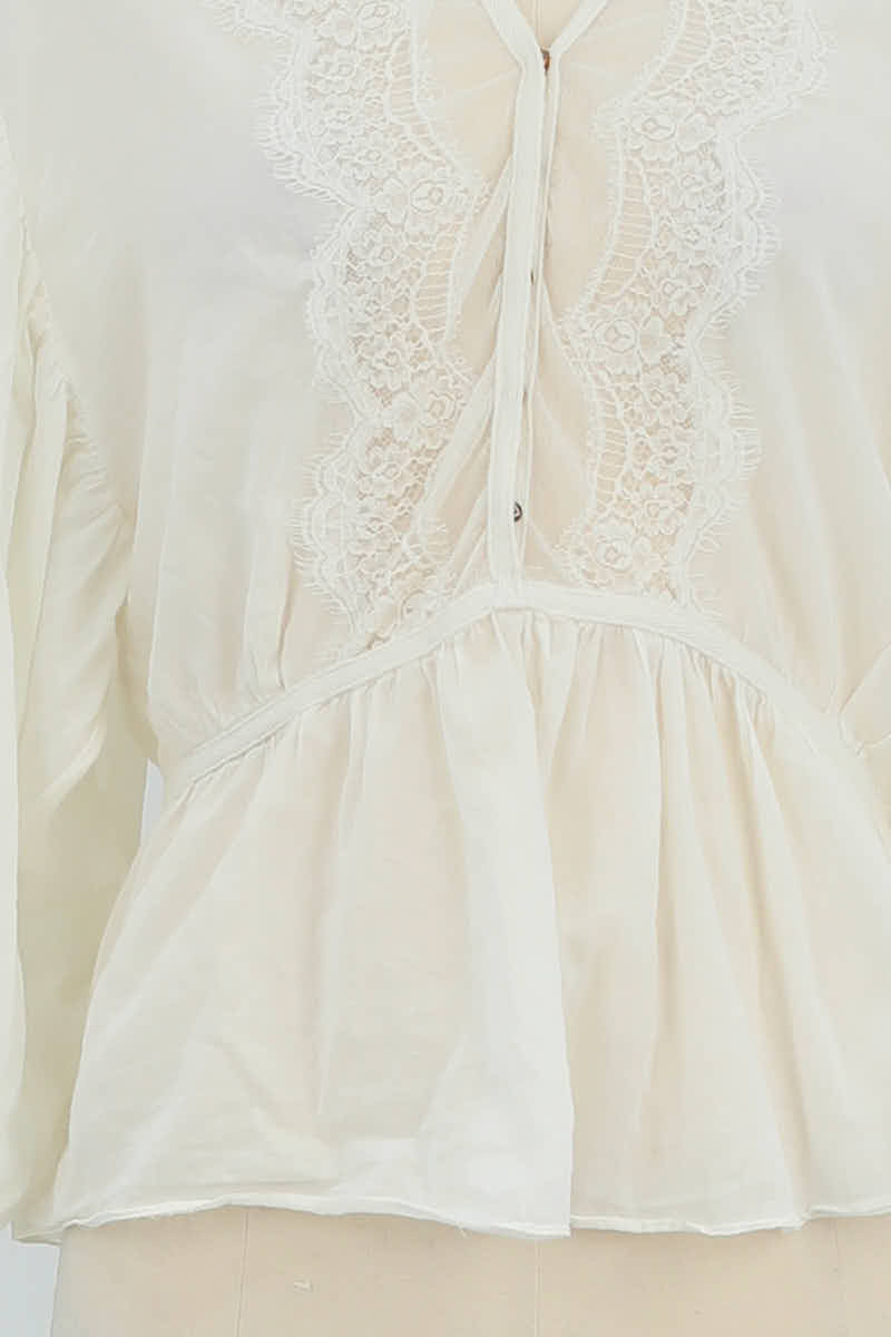 Blouse Sandro  Blanc