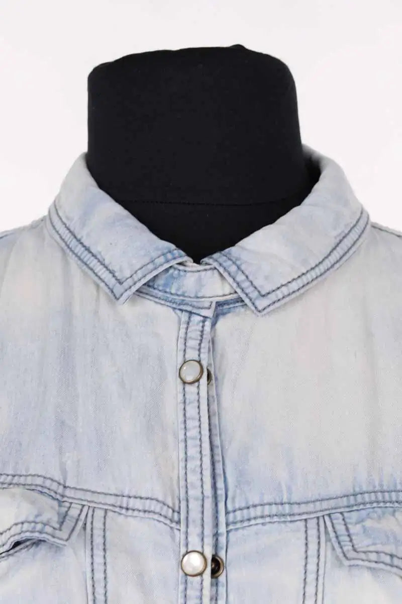 Chemise Burberry Bleu en Coton
