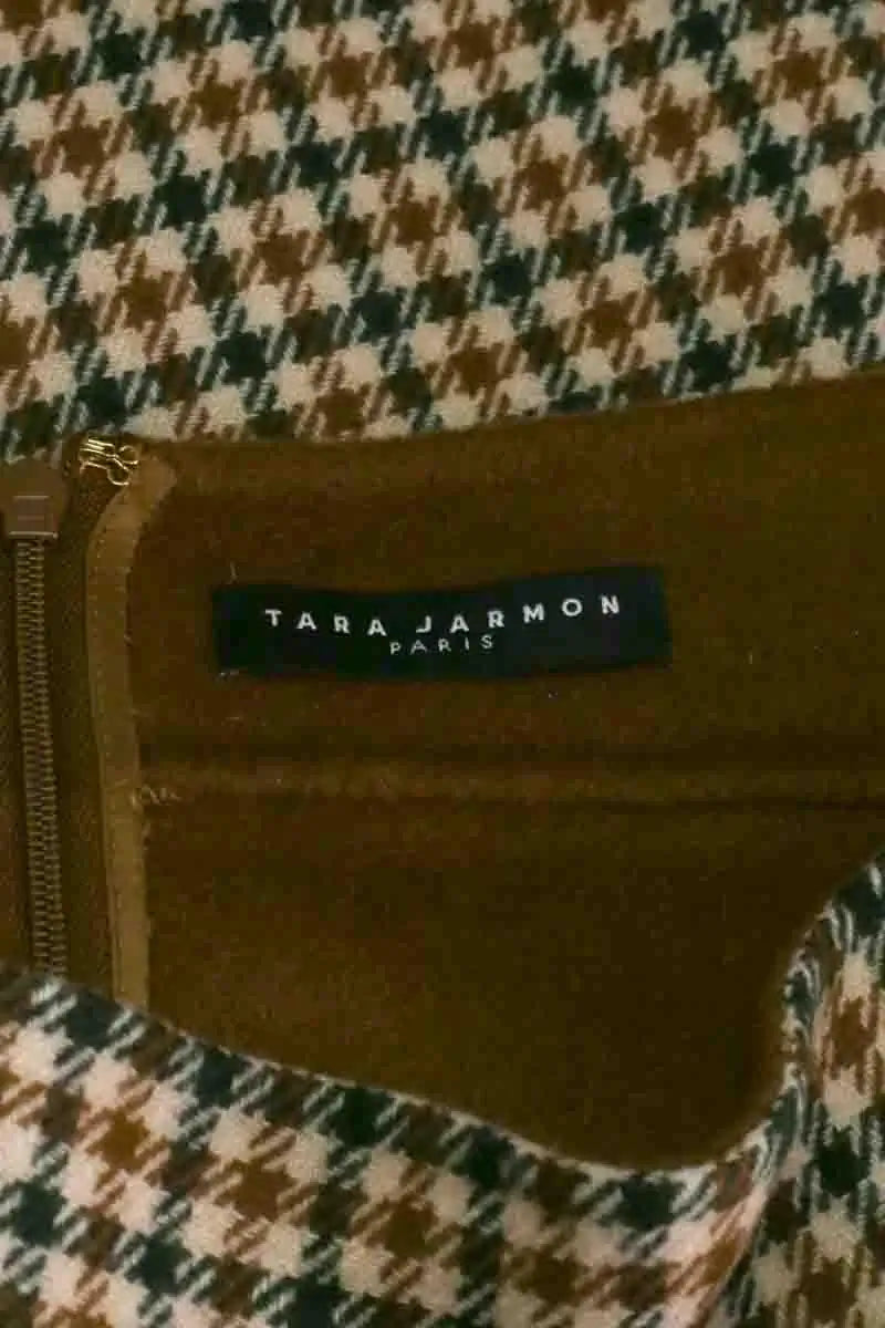 Jupe Tara Jarmon Marron en Laine