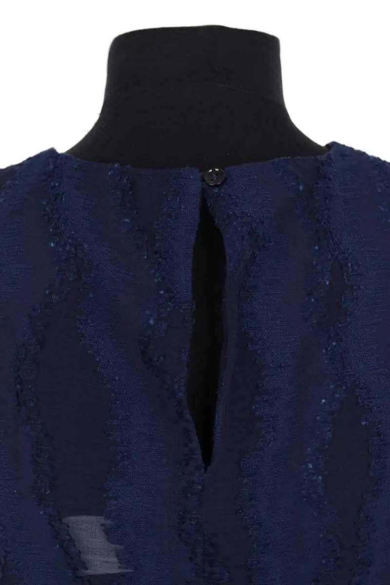 Top sans manche Balzac Roda Bleu en Coton