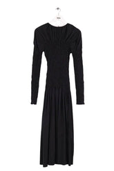 Robe Lemaire Noir en Soie, taille S - Seconde Main