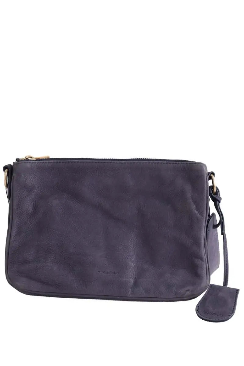 Sac à bandoulière Vanessa Bruno Bleu en Cuir