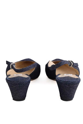 Talons Jimmy Choo Bleu en Cuir