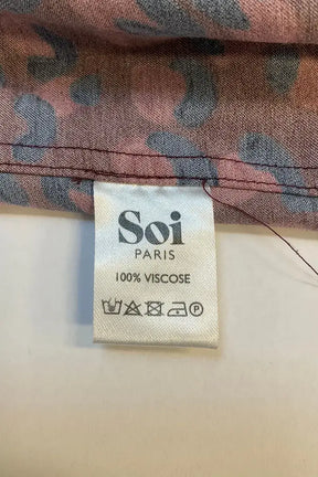 Chemise Soi Bordeaux en Viscose