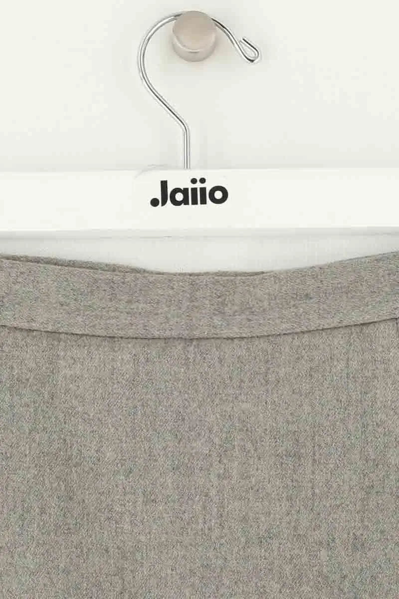 Mini jupe Moschino Gris en Laine
