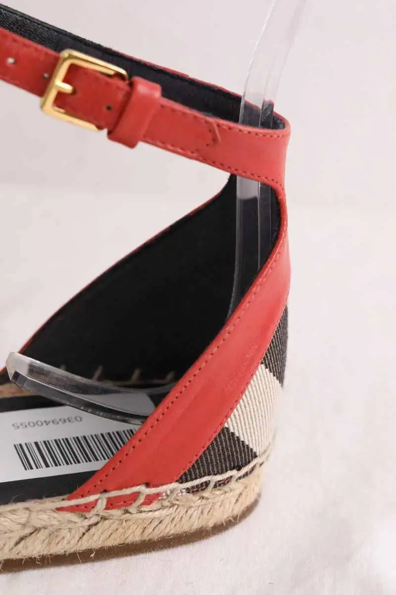 Espadrilles Burberry Beige en Tissu