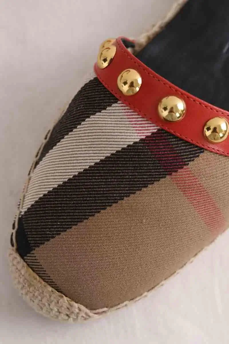 Espadrilles Burberry Beige en Tissu