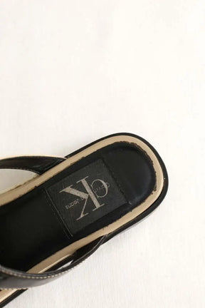Espadrilles Calvin Klein Beige en Caoutchouc
