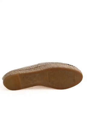 Espadrilles Chanel Beige en Cuir
