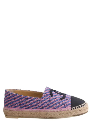 Espadrilles Chanel Bleu en Tissu, taille 39 - Seconde Main
