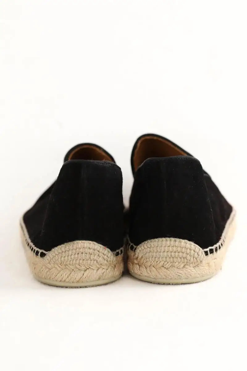 Espadrilles Christian Louboutin Noir en Daim