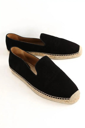 Espadrilles Christian Louboutin Noir en Daim