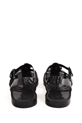 Espadrilles Gucci Noir en Caoutchouc
