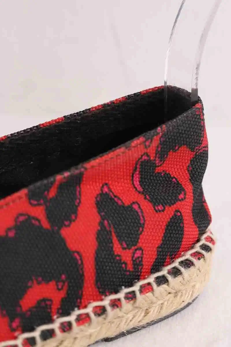 Espadrilles Maje Noir en Tissu
