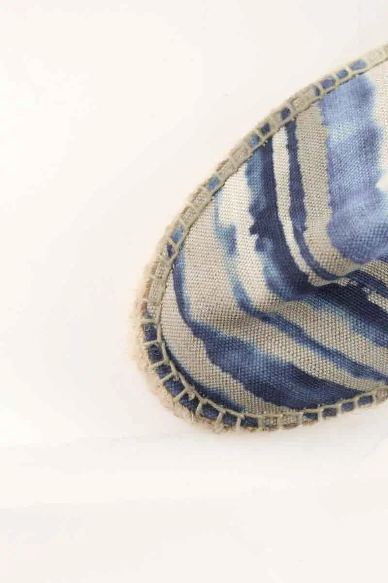 Espadrilles Pare Gabia Bleu en Tissu