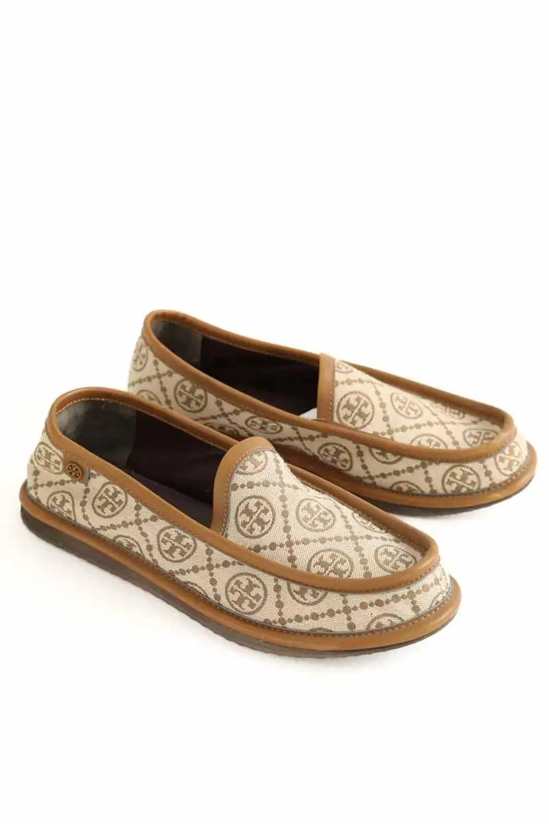 Espadrilles Tory Burch Marron en Tissu