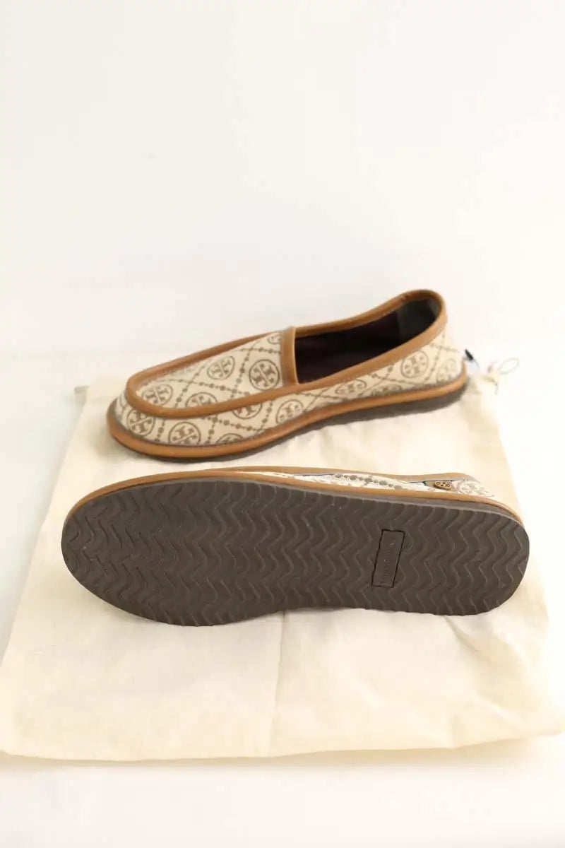 Espadrilles Tory Burch Marron en Tissu