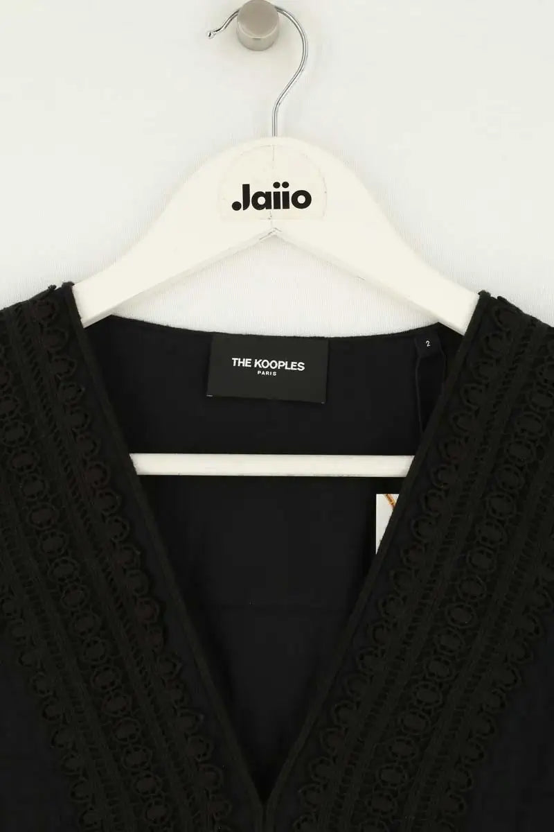 T-shirt The Kooples Noir en Coton
