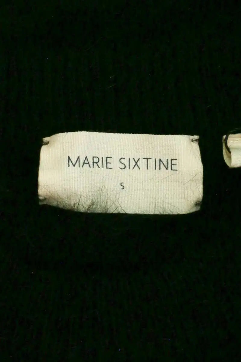 Pull Marie Sixtine Noir en Laine