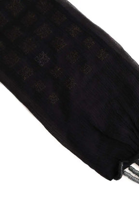 Étole Dries Van Noten Noir en Soie