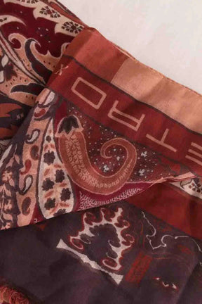 Étole Etro Marron en Coton