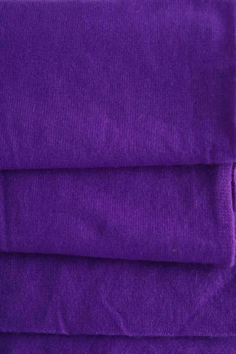Étole From Future Violet en Cachemire