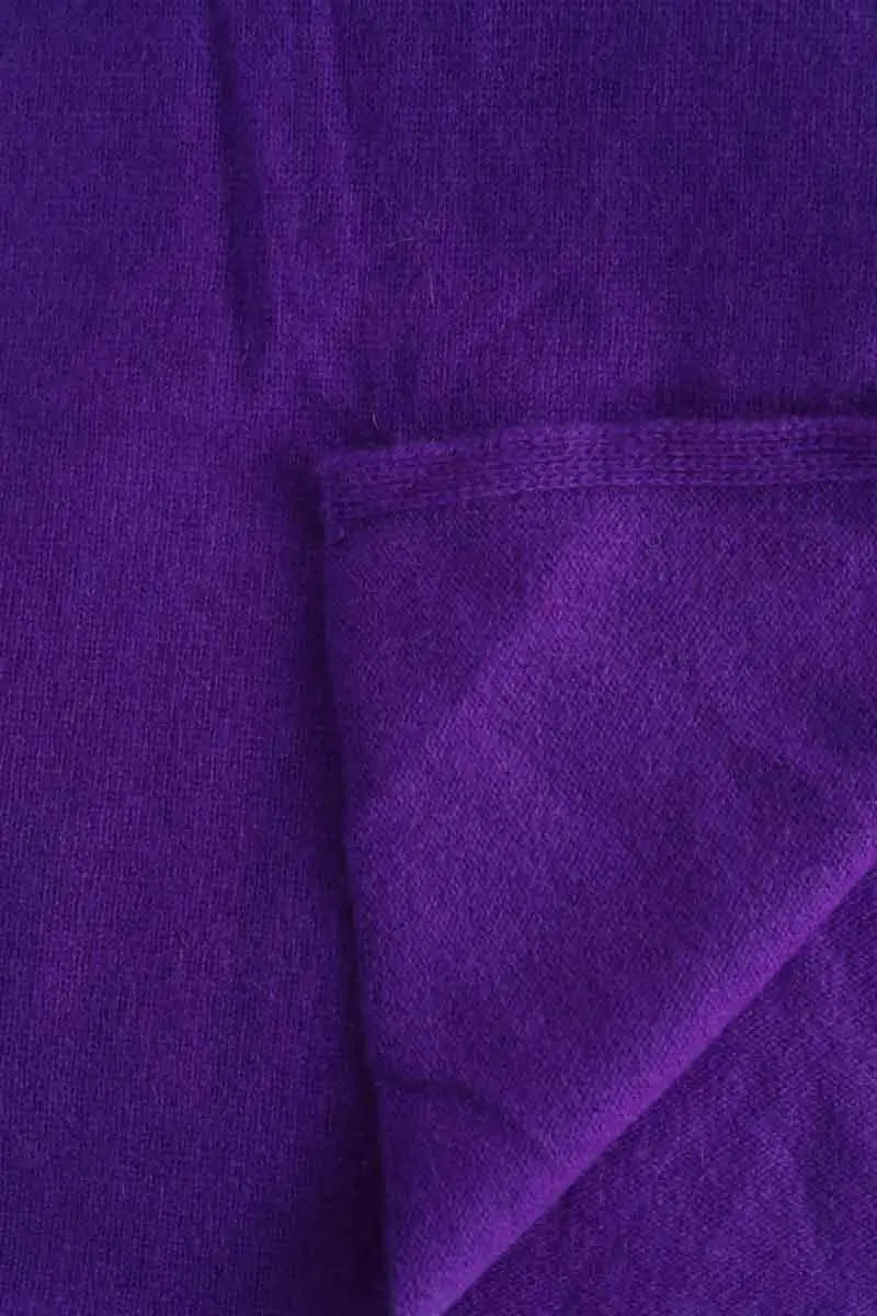 Étole From Future Violet en Cachemire
