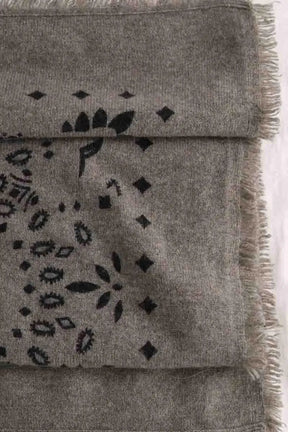 Étole Kujten Kaki en Cachemire