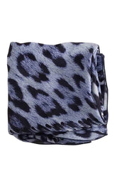 Étole Roberto Cavalli Bleu en Soie - Seconde Main