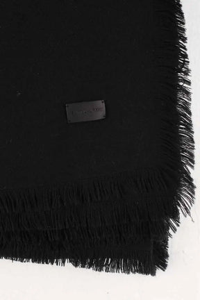 Étole Saint Laurent Noir en Laine