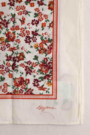 Étole Sézane Blanc en Coton