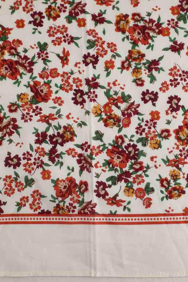 Étole Sézane Blanc en Coton