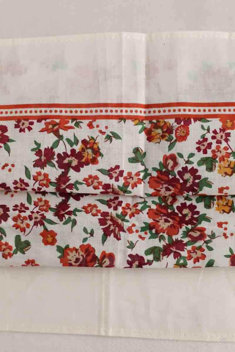 Étole Sézane Blanc en Coton